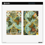 Antique World Map Globe Kindle Fire Skin skins