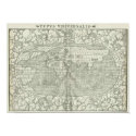 Antique World Map - Mid 1500's - Sebastian Münster posters