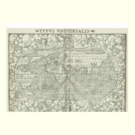 Antique World Map - Mid 1500's - Sebastian Münster posters