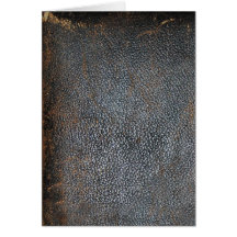 Antique Worn Book Leather Greeting Cards