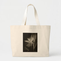 Antiqued Bird of Paradise 10 Tote Bags