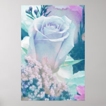 Antiqued Rose photo Print