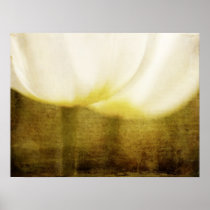 Antiqued Tulips Poster