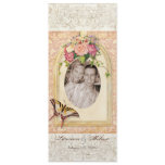 Antiqued Victorian Rose Wedding Invitation
