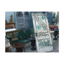 Antiques and Junk, New Orleans Postcard by catzeye Antiques and Junk, New Orleans Postcard