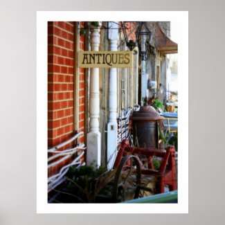 Antiques Row Photography Print