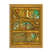 Antiquity's Gold - Windows 1, postcard postcards