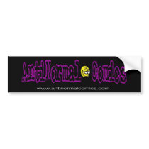 Anti's BumperStickemThing bumper stickers by AntiNormalComics Anti's BumperStickemThing bumper stickers