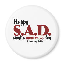 antivalentine S.A.D. Magnets