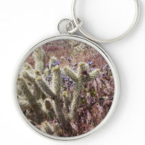Antler Cactus Keychain