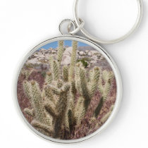 Antler Cactus Keychain