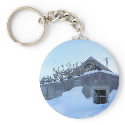 Antler House Keychain by kotzradio