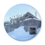 Antler House Refrigerator Magnet