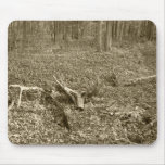 Antler Log Mousepad