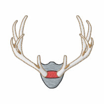 Antlers embroidered shirts