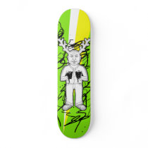 Antlers ready skateboard deck