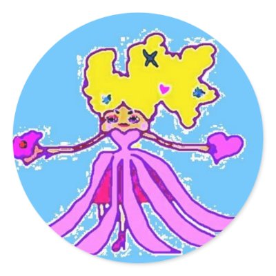 Antoinette Stickers by juliaruth87