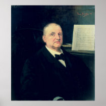Anton Bruckner, 1889 Print