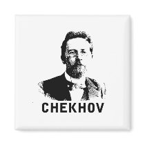 Anton Chekhov magnets by words_plus_paper Anton Chekhov magnets