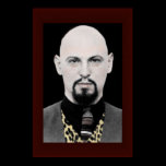 Anton LaVey Portrait Poster BIG 24x36 posters