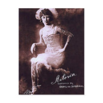 Antonia the Tattooed Lady Postcards