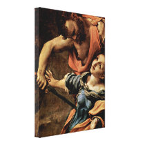 Antonio Allegri Da Correggio - Four Saints Detail Canvas Prints