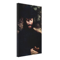 Antonio Allegri da Correggio - Portrait of a man Canvas Print