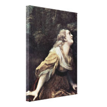 Antonio Allegri da Correggio - StMary Magdalene Stretched Canvas Print
