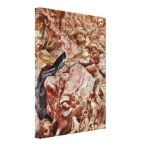 Antonio Allegri Da Correggio - Virgin and Angels Gallery Wrap Canvas
