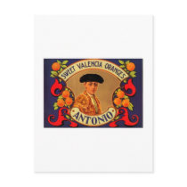Antonio Sweet Valencia Oranges postcards by AllVintage Antonio Sweet Valencia Oranges postcards