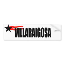 ANTONIO VILLARAIGOSA BUMPER STICKER