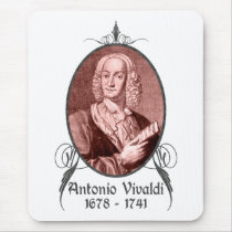 Antonio Vivaldi Mouse Pad