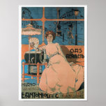 Antonioli's Gas Poster By Aleardo Villa posters