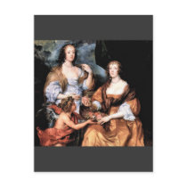 Antoon van Dyck - Elizabeth Thimbleby and Dorothy Post Cards