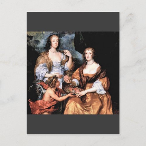 Antoon van Dyck - Elizabeth Thimbleby and Dorothy Post Cards