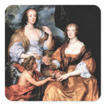 Antoon van Dyck - Elizabeth Thimbleby and Dorothy Sticker