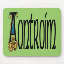 Antrim (Gaelic) Mouse Pad mousepads