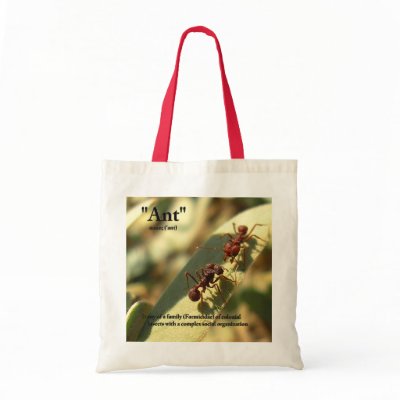 Ants & Attitude - Budget Tote #2 Tote Bag by bontondesigns