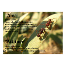 Ants & Attitude - Poster #2 posters by bontongallery Ants & Attitude - Poster #2 posters