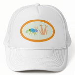 ants: blue and green ant trucker hats