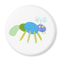 ANTS: blue and green ant magnets by adellaandmella ANTS: blue and green ant magnets