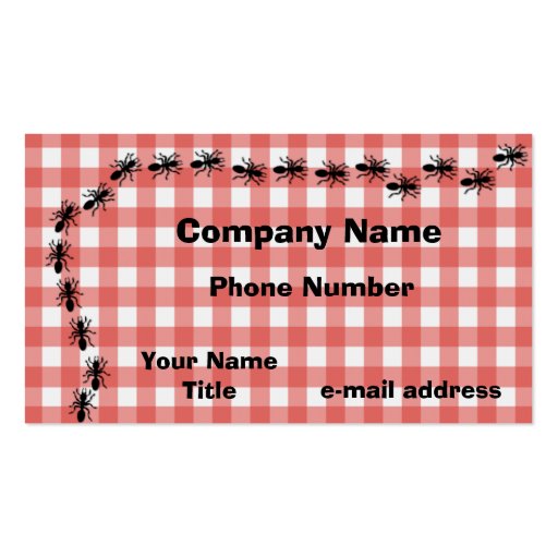 Ants Business Card