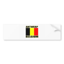 Antwerp, Belgium Bumper Stickers
