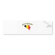 Antwerp, Belgium Bumper Stickers