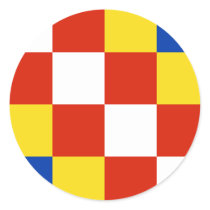 Antwerp, Belgium Round Sticker