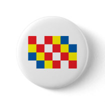 Antwerp Flag Pinback Button