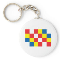 Antwerp Flag Key Chain