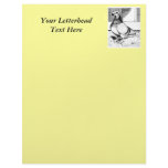 Antwerp Long Faced 1980 Letterhead Template