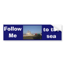 Antwerp, Scheldt support vessel 04b Bumper Stickers