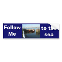 Antwerp, Scheldt support vessel 04f Bumper Sticker